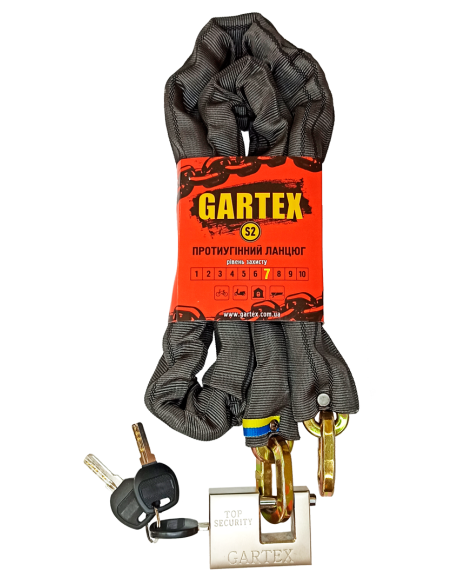 Anti-theft chain (bike lock) Gartex S2 800x8 mm 003